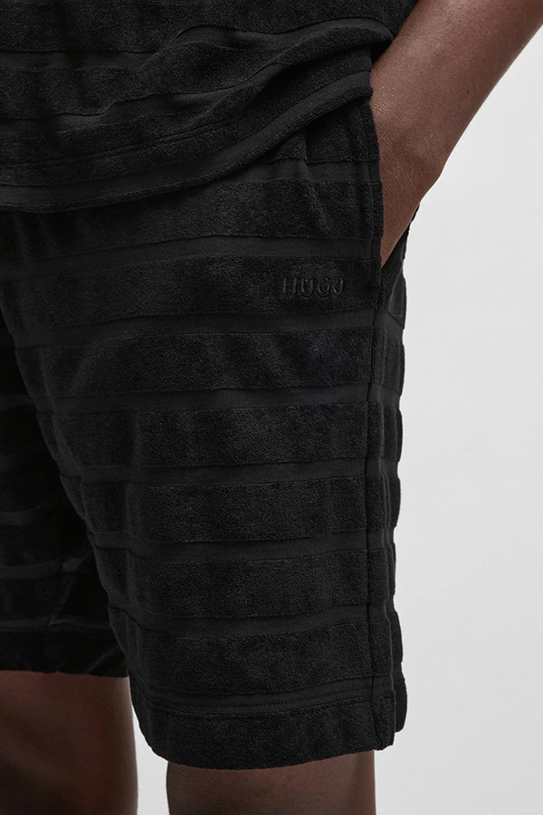 ΒΕΡΜΟΥΔΑ ΠΕΤΣΕΤΕ HUGO - 001 ΜΑΥΡΟ